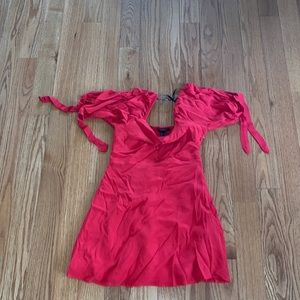 Red dress